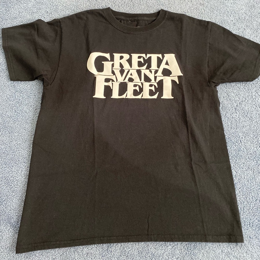 Black Greta Van Fleet Band Tee T-shirt Extra Small Men's Women's Unisex
